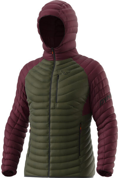 Dynafit Radical Dwn - giacca piumino - uomo Dark Green/Dark Red 54