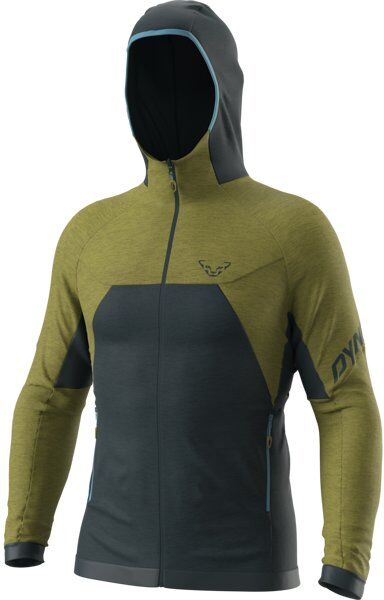 Dynafit Tour Wool Thermal - giacca ibrida - uomo Dark Blue/Green/Light Blue L