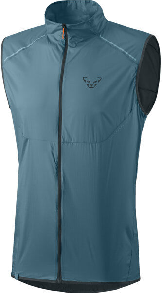 Dynafit Vertical Wind 49 - gilet trail running - uomo Light Blue/Dark Blue/Red 48