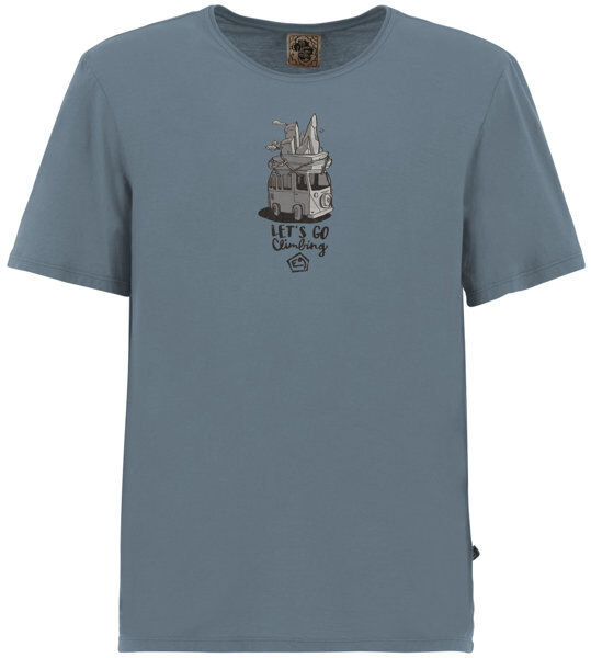 E9 Golden - T-shirt arrampicata - uomo Blue/Black XL