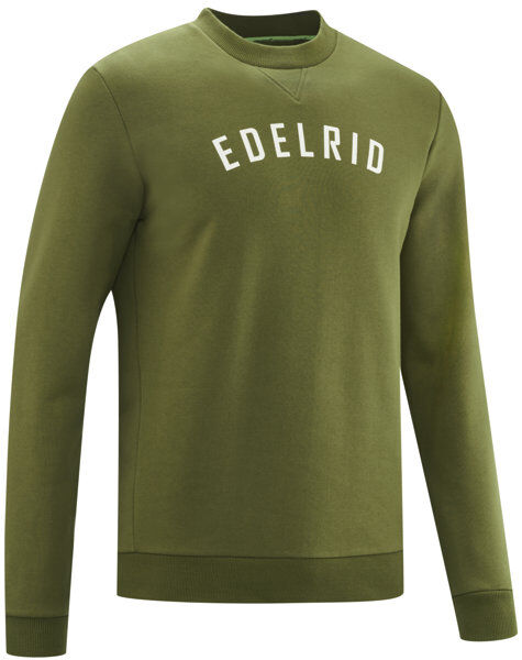 Edelrid Me Spotter Crew - felpa - uomo Green S