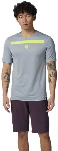 Fox Flexair Aviation Race - T-shirt - uomo Grey XL