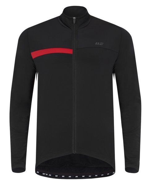Hot Stuff LS Winter - maglia ciclismo manica lunga - uomo Black/Red 3XL