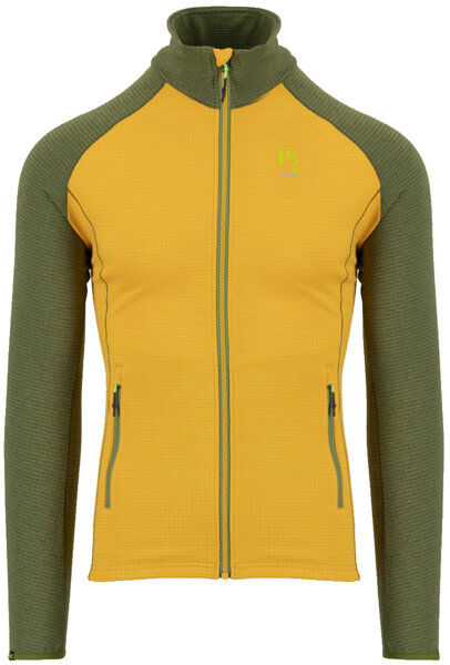 Karpos Ambrizzola Full-Zip - felpa in pile - uomo Yellow/Green M