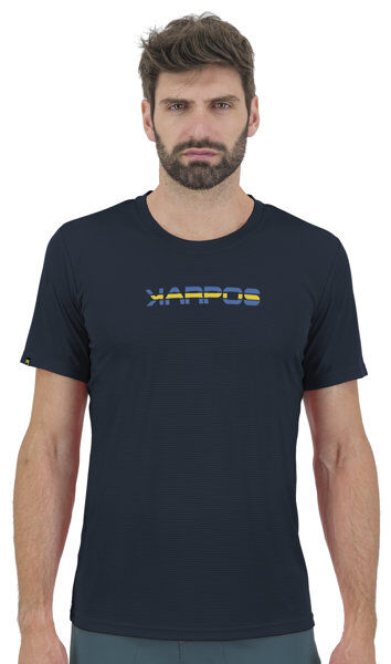 Karpos Loma - T-shirt trekking - uomo Blue/light Blue/Yellow S