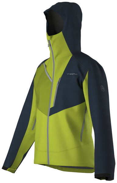 La Sportiva Alpine Guide Softshell M - giacca alpinismo - uomo Light Green/Blue XL