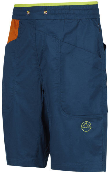 La Sportiva Bleauser - pantaloni corti arrampicata - uomo Dark Blue/Orange XS
