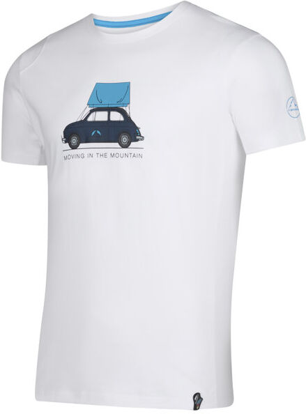 La Sportiva Cinquecento M - T-shirt - uomo White/Blue/Light Blue S