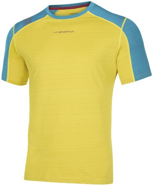 La Sportiva Sunfire M - maglia trail running - uomo Yellow/Light Blue M