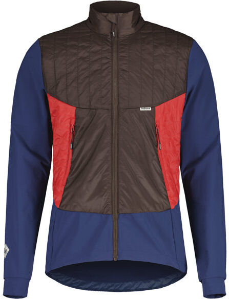 maloja AtelsM. M - giacca ibrida - uomo Brown/Blue/Orange XL