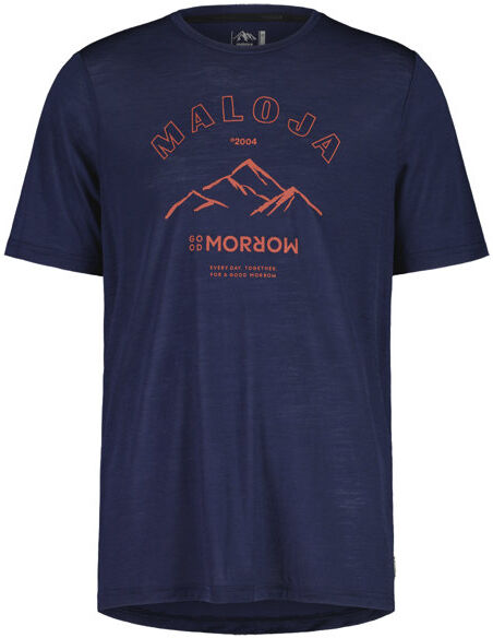 maloja KalmbergM. - T-shirt - uomo Dark Blue S