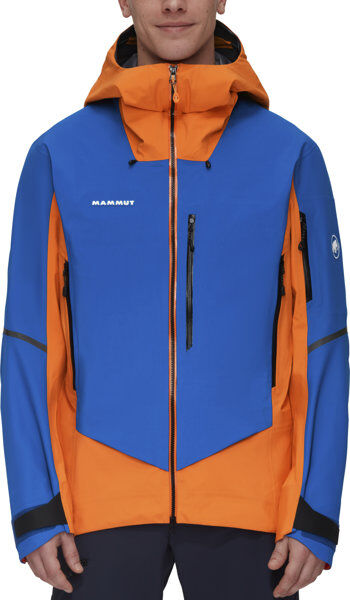 Mammut Nordwand Pro HS Hooded - giacca hardshell - uomo Light Blue/Orange L