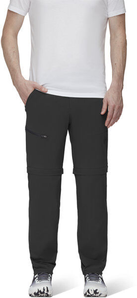 Mammut Runbold Zip Off - pantaloni zip-off - uomo Dark Grey 50