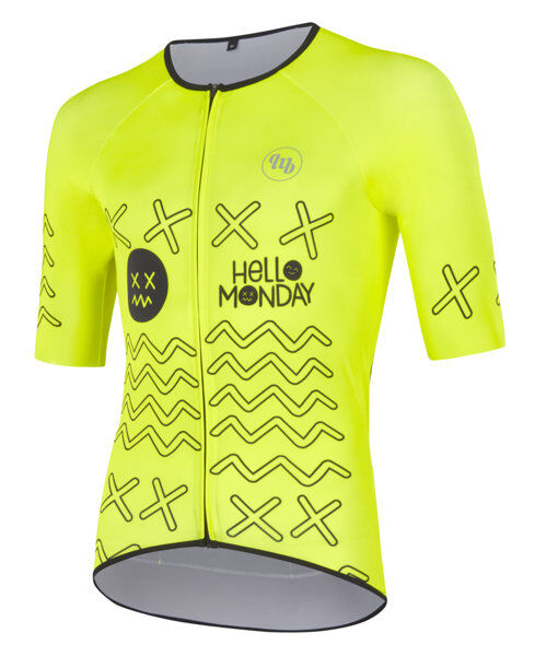 Mbwear Comfort - maglia ciclismo - uomo Yellow/Black XS