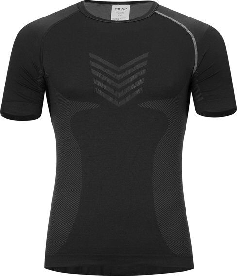 Meru Anvik SS - maglietta tecnica - uomo Black 2XL