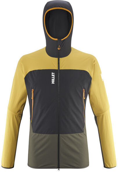 Millet Fusion XCS Hoodie M - giacca softshell - uomo Green/Orange L