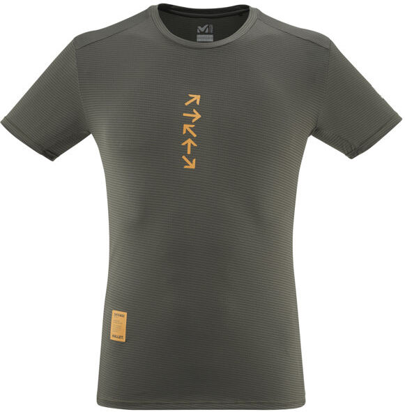 Millet Intense Print Ts SS M - maglia trail running - uomo Green L