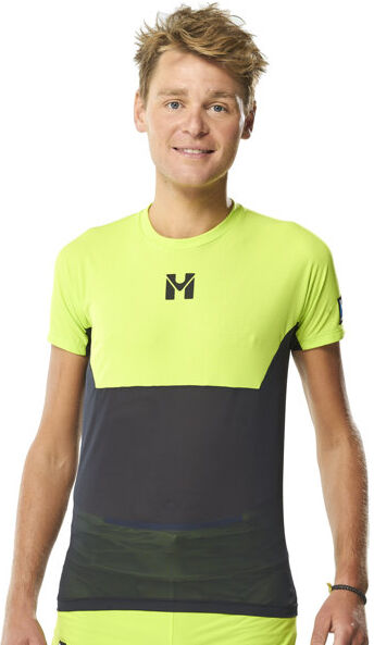 Millet Trilogy Sky TS SS M - maglia trail running - uomo Black/Green M