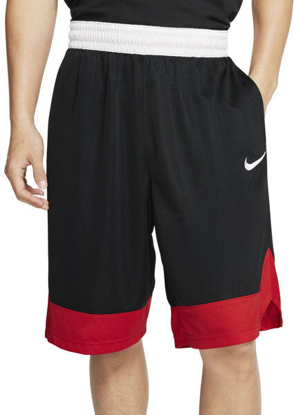 Nike Dri-FIT Icon - pantaloni corti basket - uomo Black/White/Red L