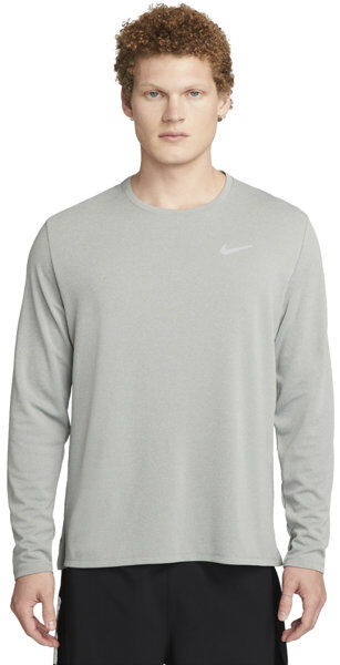 Nike Dri-FIT UV Miler - maglia running a maniche lunghe - uomo Grey S