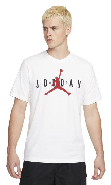 Nike Jordan Jordan Air Wordmark - maglia basket - uomo White/Red 2XL