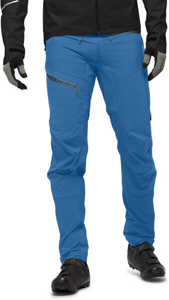 Norrona Fjørå Flex1 - pantaloni lunghi MTB - uomo Light Blue/Grey M