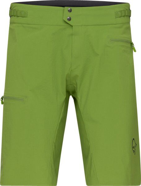 Norrona Fjora flex1 light Ms - pantaloni corti MTB - uomo Green M