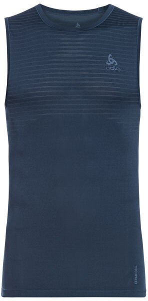 Odlo Performance Top Neck - top tecnico - uomo Blue S