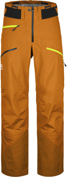 Ortovox 3L Deep Shell - pantaloni scialpinismo - uomo Orange M