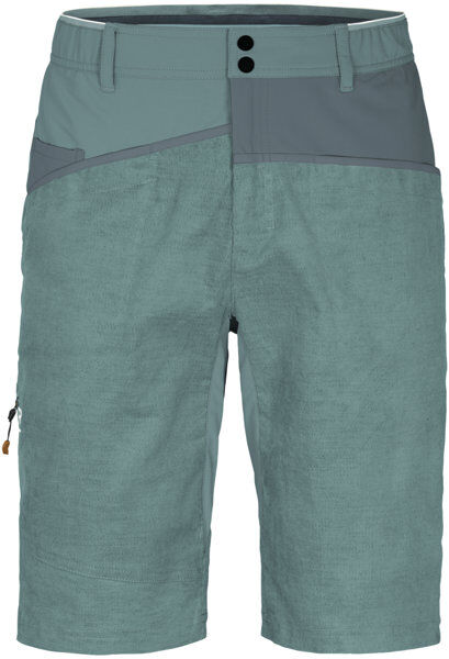 Ortovox Casale - pantaloni corti arrampicata - uomo Green/Grey S