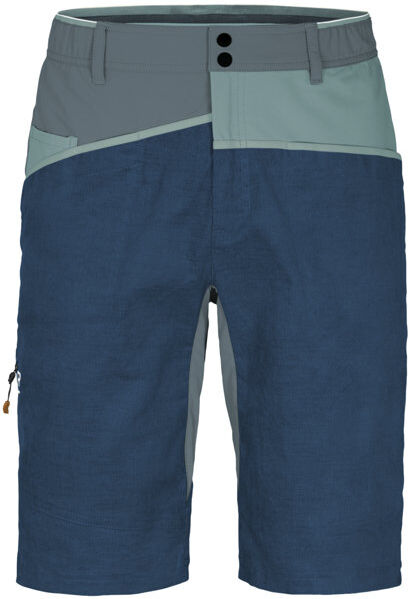 Ortovox Casale - pantaloni corti arrampicata - uomo Dark Blue/Green S