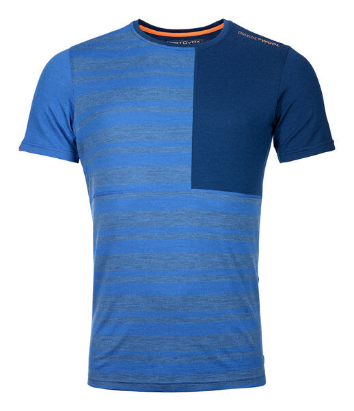 Ortovox Rock'n Wool M - maglietta tecnica - uomo Blue S