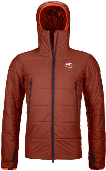 Ortovox Swisswool Zinal - giacca alpinismo - uomo Orange M