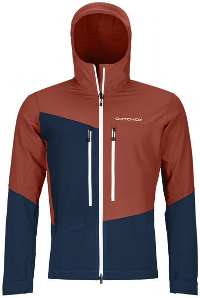 Ortovox Westalpen Softshell M - giacca softshell - uomo Orange/Blue S