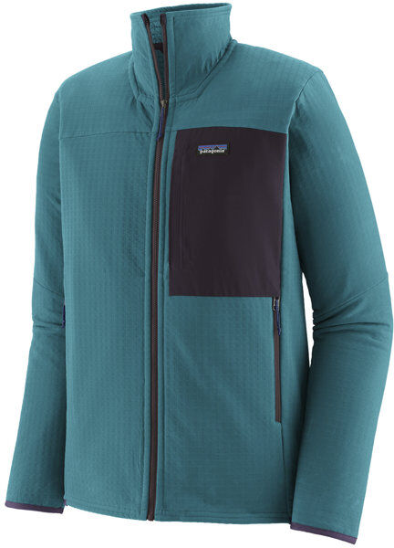 Patagonia Ms R2 TechFace - felpa in pile - uomo Light Blue S