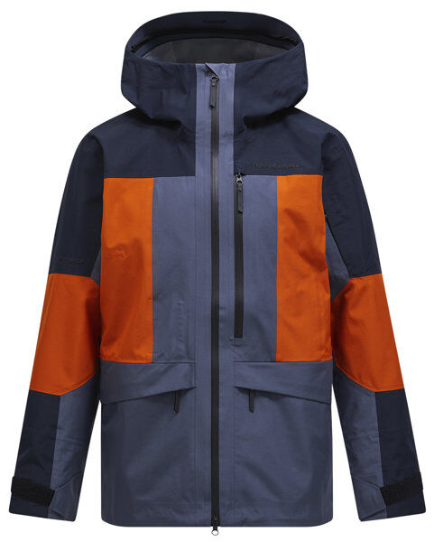 Peak Performance Gravity Gore-Tex 3L M – giacca da sci - uomo Blue/Orange L