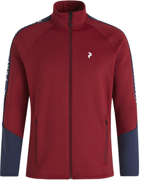 Peak Performance M Rider Zip - felpa in pile - uomo Red S