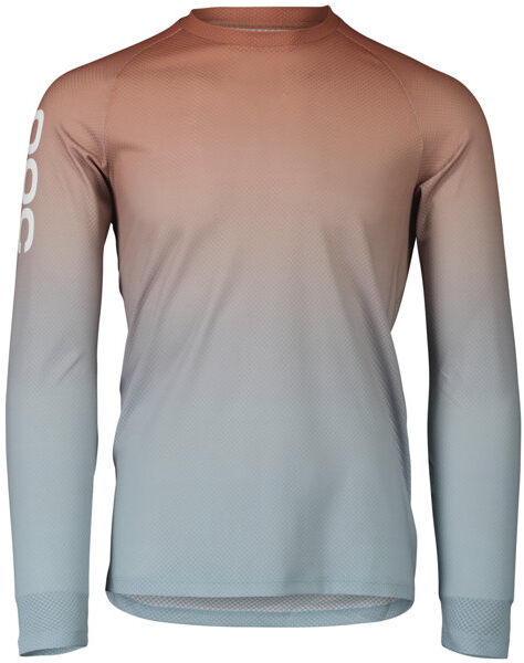 Poc Essential MTB Lite LS - maglia ciclismo a maniche lunghe - uomo Red/Light Blue S