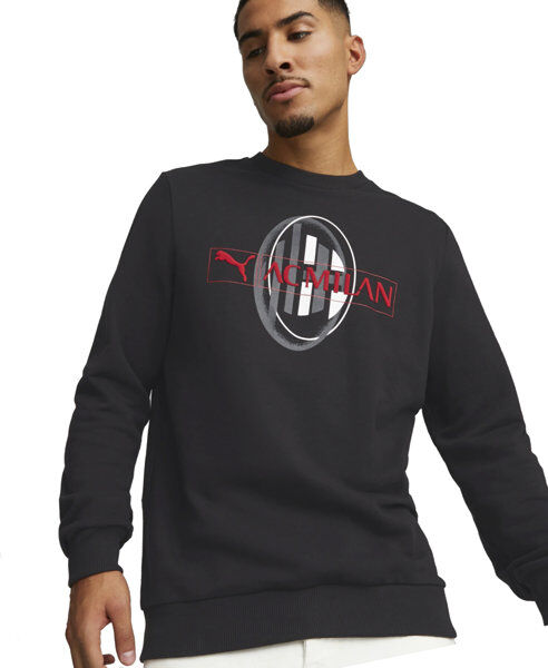 Puma AC Milan FtblLegacy Crew - felpa - uomo Black L