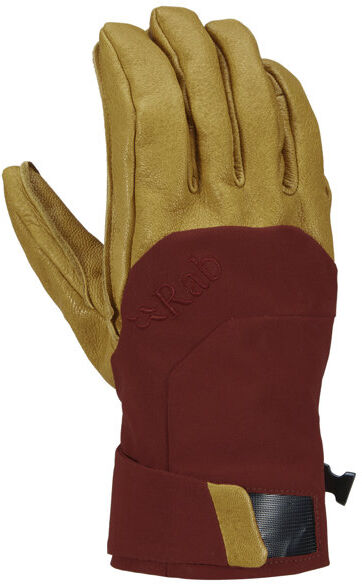 Rab Khroma - guanti alpinismo - uomo Brown/Red XS