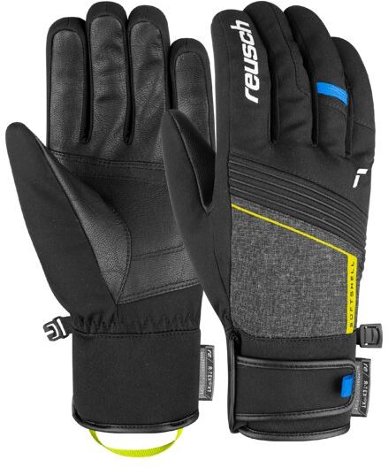 Reusch Luca R-TEX XT - guanti da sci - uomo Black/Yellow/Blue 8