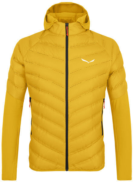 Salewa Agnes Hybrid RDS Dwn - giacca piumino - uomo Yellow/Black/Red 54