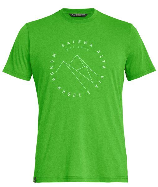 Salewa Alta Via Dri-Rel - t-shirt trekking - uomo Light Green 52