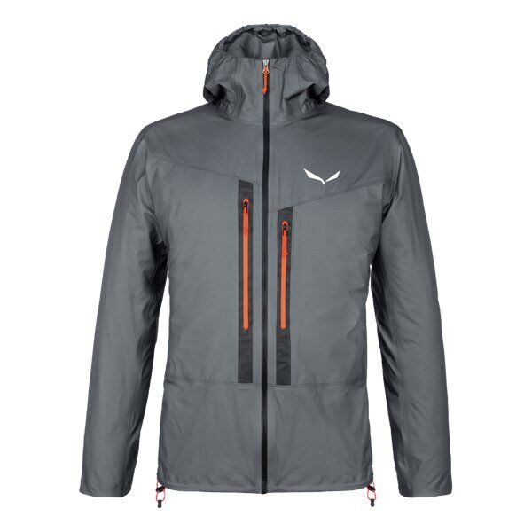 Salewa M Lagorai - giacca in GORE-TEX® con cappuccio - uomo Dark Grey/Orange 46