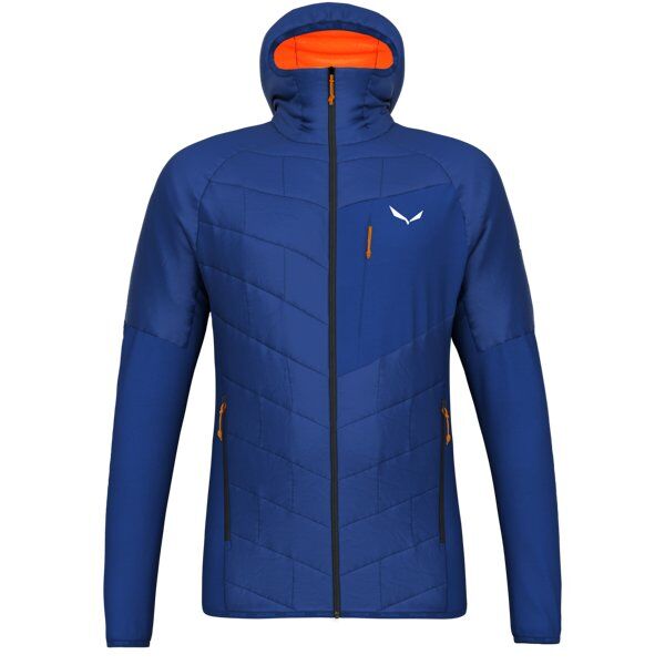 Salewa Ortles Hybrid - giacca ibrida - uomo Blue/Orange 46