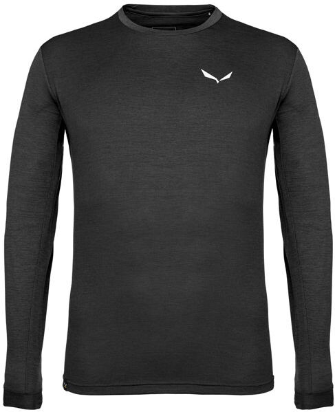 Salewa Puez Melange Dry L/S - maglia a maniche lunghe - uomo Black/White 52