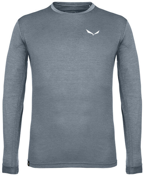 Salewa Puez Melange Dry L/S - maglia a maniche lunghe - uomo Grey/White 54