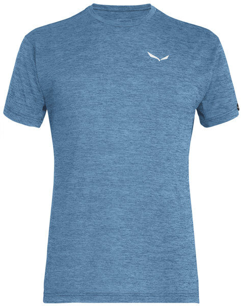 Salewa Puez Melange Dry - T-shirt trekking - uomo Light Blue/White/Light Blue 54