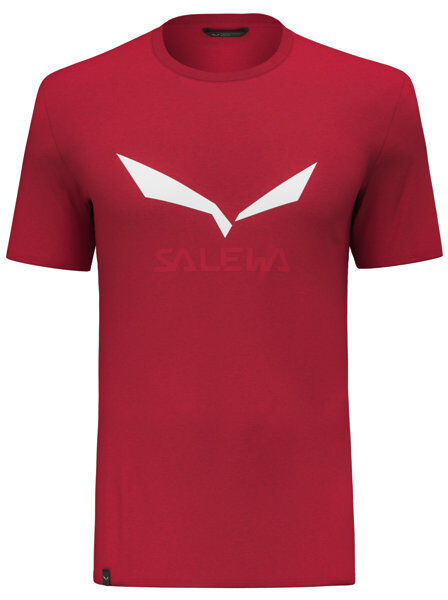 Salewa Solidlogo Dri-Release - T-shirt trekking - uomo Red/White/Red 54