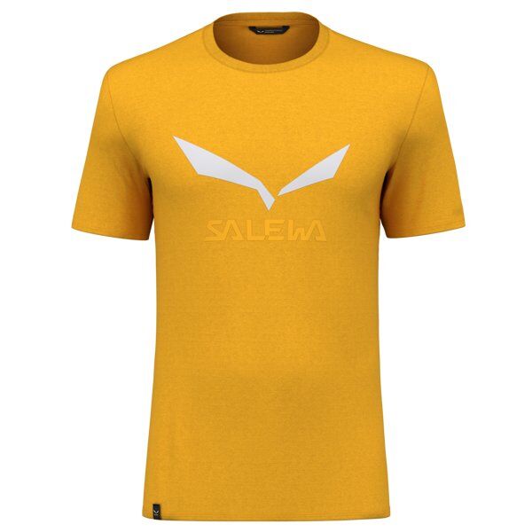 Salewa Solidlogo Dri-Release - T-shirt trekking - uomo Yellow/White 52